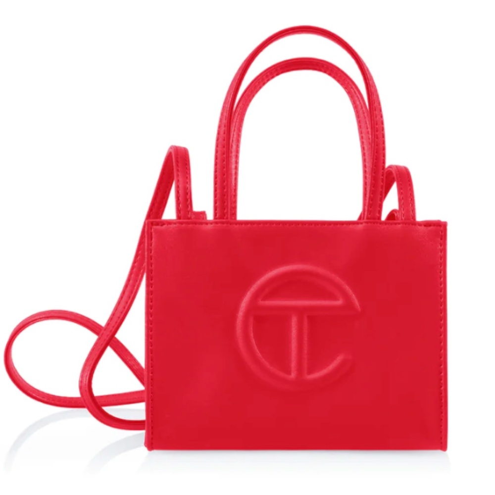 Telfar Small Shopping Bag – Red